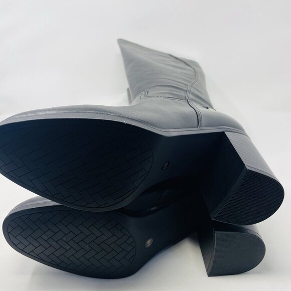 Giani Bernini Womens 8.5M Odettee Memory Foam Knee High Leather Riding Boots - Picture 5 of 7